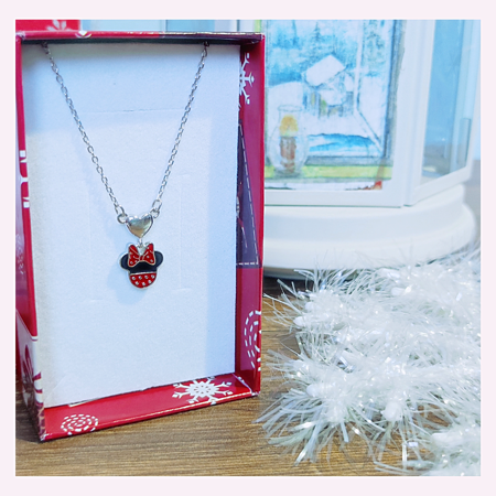 Naszyjnik dla dziewczynki z Myszką Miki  - biżuteria dla dzieci - pomysł na prezent